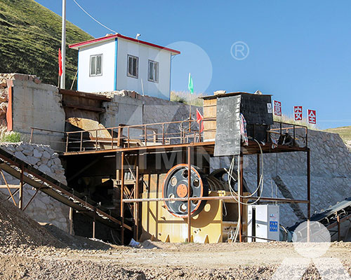 Jaw crusher unit with capacity 40-100 sqm per hour