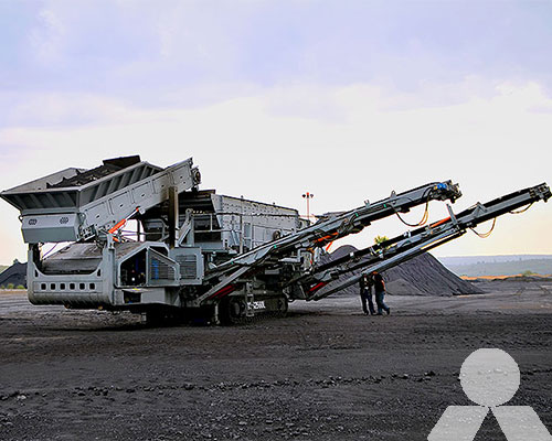 Telsmith 800 TPH track-mobile Primary Impact Crushing Plant
