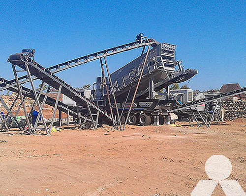Mobile crusher 150 ton hr