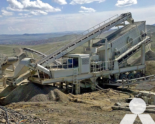 Mobile Crusher for Steel Slag Processing