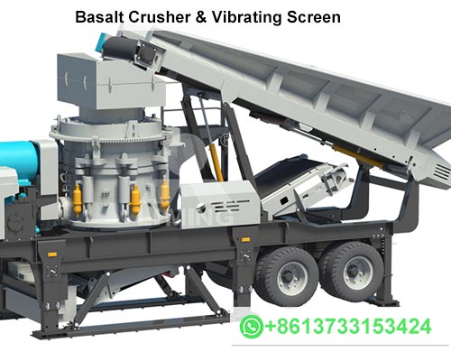 Basalt Crusher & Vibrating Screen
