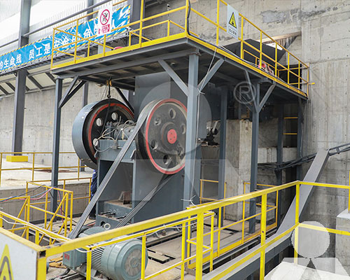 Andesite Stone Jaw Crusher in Indonesia