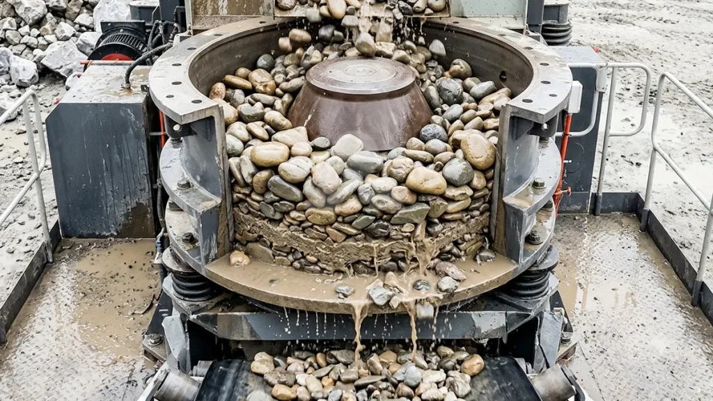 250 TPH River Stone Mobile Crushing Plant In Malaysia