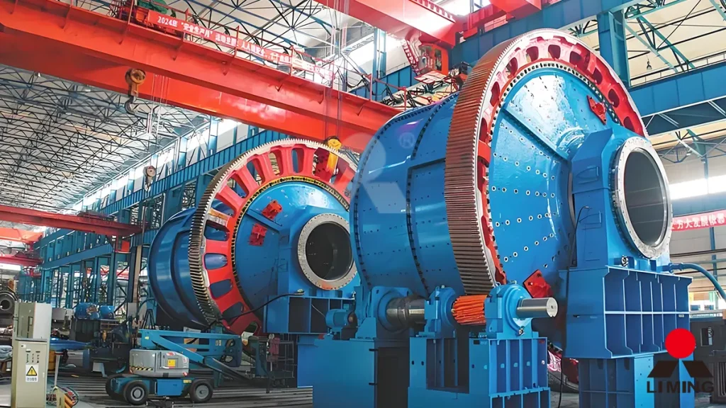 Heavy duty overflow ball mill grinding hematite ore for flotation